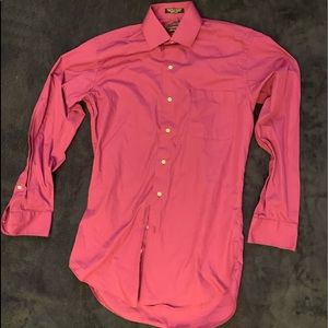 Bill Robinson dress shirt and tie 14-14 1/2 32/33